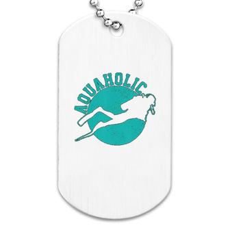 Scuba Diving Aquaholic Dog Tag | Mazezy