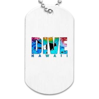 Scuba Diving Dive Hawaii Dog Tag | Mazezy