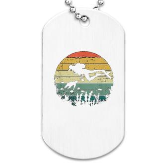 Scuba Diving Retro Dog Tag | Mazezy