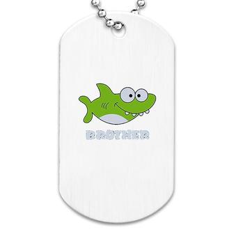 Shark For Brother Gift For Big Brother Dog Tag | Mazezy
