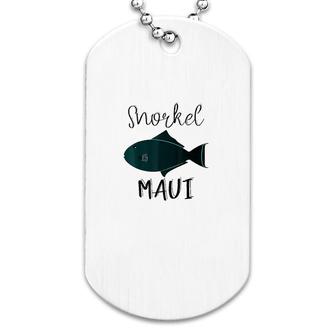 Snorkel Maui Dog Tag | Mazezy