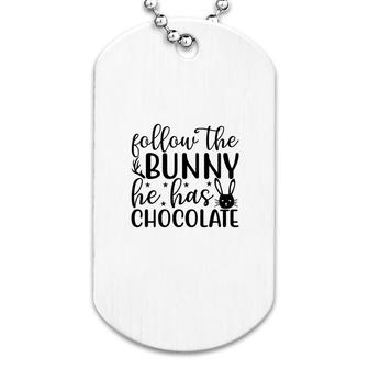 Sollow The Bunny He Has Chocolate Dog Tag | Mazezy
