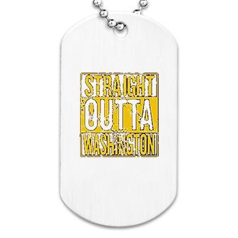 Straight Outta Hometown Pride Dog Tag | Mazezy