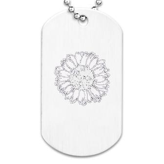 Sunflower Dog Tag | Mazezy