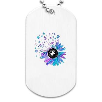 Sunflower Dog Tag | Mazezy