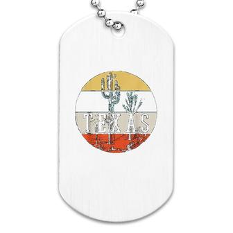 Texas Us Country State Souvenir Retro Dog Tag | Mazezy
