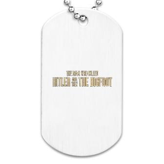 The Man The Bigfoot Dog Tag | Mazezy
