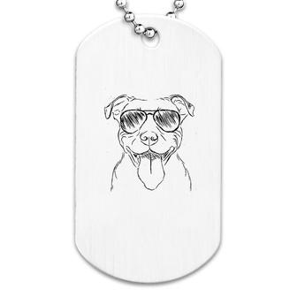 The Pitbull Triblend Dog Tag | Mazezy