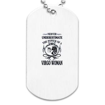 The Power Of A Virgo Dog Tag | Mazezy UK