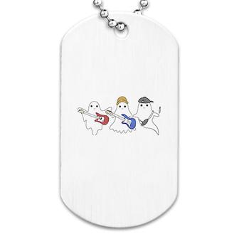 Three Cute Ghost Dog Tag | Mazezy