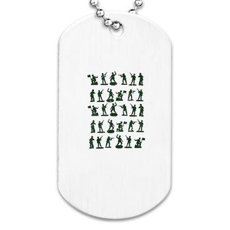 Toy Soldiers Cute Little Lovers Dog Tag | Mazezy