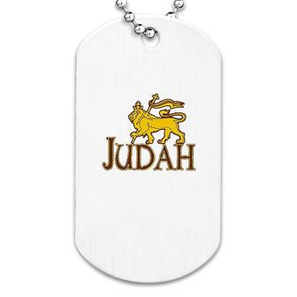 Tribe Of Judah Lion Dog Tag | Mazezy