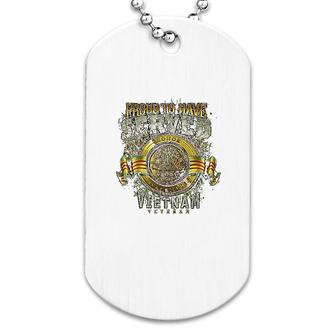 Vietnam Proud To Have Served Dog Tag | Mazezy