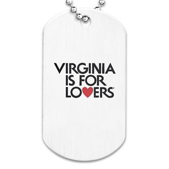 Virginia Is For Lovers Dog Tag | Mazezy