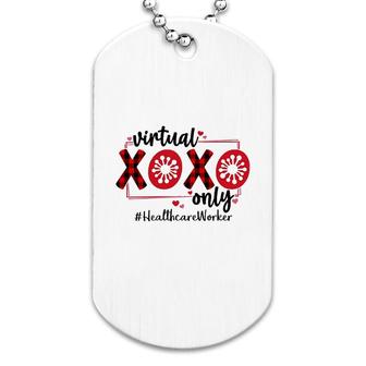 Virtual Xoxo Only Healthcare Worker Dog Tag | Mazezy