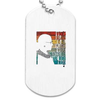 Women Belong In All Places Feminist Ruth Bader Ginsburg Dog Tag | Mazezy