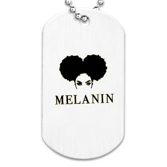 Women Melanin Graphic Dog Tag | Mazezy