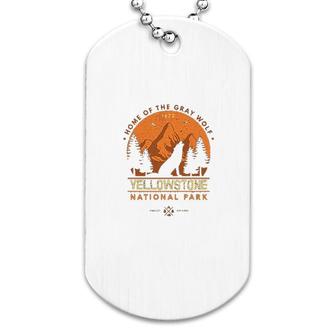 Yellowstone National Park Dog Tag | Mazezy
