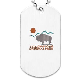 Yellowstone National Park Dog Tag | Mazezy