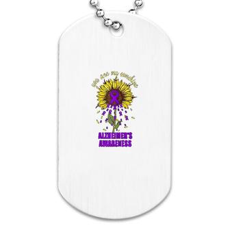 You Are My Sunshine Alzheimers Awareness Dog Tag | Mazezy DE