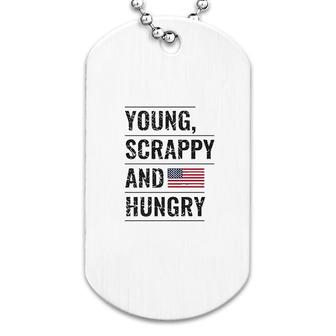 Young Scrappy And Hungry Dog Tag | Mazezy