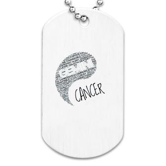 Zodiac Facts Men Women Gemini Dog Tag | Mazezy