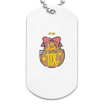 Zodiac Virgo Cute Egg Dog Tag | Mazezy