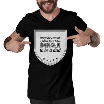 Special Dad Last Minute Father's Day Gifts Men V-Neck Tshirt | Mazezy