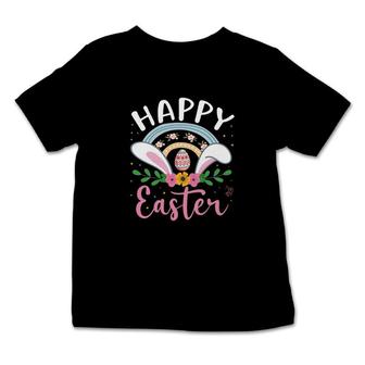Happy Easter Day With Big Bunny Ears Happy Easter Day 2022 Infant Tshirt - Seseable