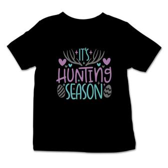 It Hunting Season Happy Easter Day Happy Easter Day 2022 Infant Tshirt - Seseable