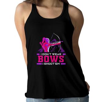 Archery Girl Gift For Woman Archer Bow Women Flowy Tank | Mazezy