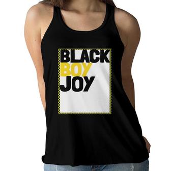 Black Boy Joy Cultural Pride And Love For Boys And Men Women Flowy Tank | Mazezy