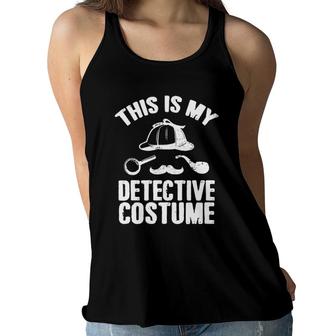 Detective Costume Wear For Men Women Kids Women Flowy Tank | Mazezy