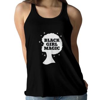 Gift Black Girl Magic Women Flowy Tank | Mazezy