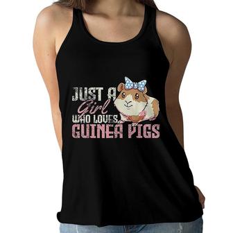 Guinea Pigs Girls Gift Women Flowy Tank | Mazezy