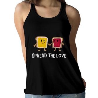 I Love Pb & J Cute Kids Gift Funny Peanut Butter And Jelly Women Flowy Tank | Mazezy