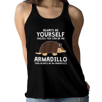 Kids Be A Armadillo Animal Outfit Clothes Gift Armadillo Women Flowy Tank | Mazezy AU