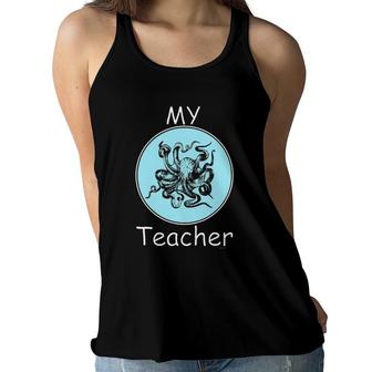 My Octopus Teacher Gift For Adults And Kids, Kraken Women Flowy Tank | Mazezy