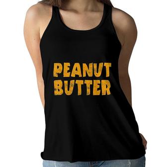 Peanut Butter Funny Matching Couples Halloween Party Costume Women Flowy Tank - Seseable