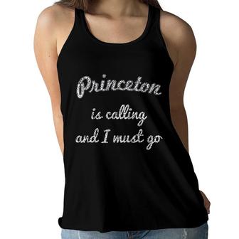 Princeton NJ New Jersey Funny City Trip Home Roots USA Gift Women Flowy Tank - Seseable