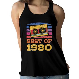 The Best Of 80'S Music Mens Womens Kids Women Flowy Tank | Mazezy