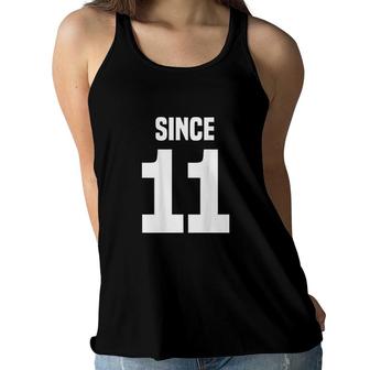 Together Since Year Couple Matching Anniversary Women Flowy Tank - Seseable