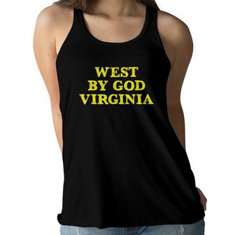 West By God Virginia Men Women Kids Women Flowy Tank | Mazezy