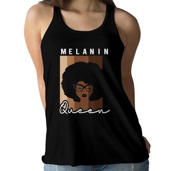 Womens Melanin Tank Black Girl Magic Afrocentric African American Women Flowy Tank | Mazezy