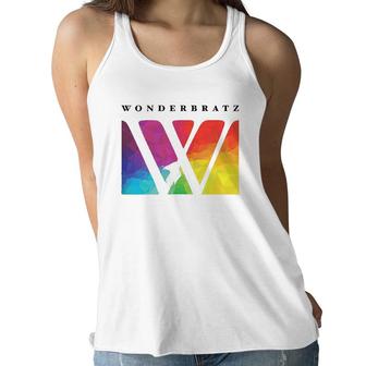 Kids Wonderbratz Wordmark Vintage Women Flowy Tank | Mazezy