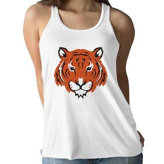 King Bengal Tiger Design For Men Women Kids Women Flowy Tank | Mazezy