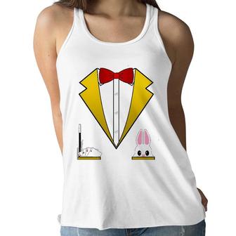 Magician Costume Funny Tuxedo For Kids & Adults Women Flowy Tank | Mazezy