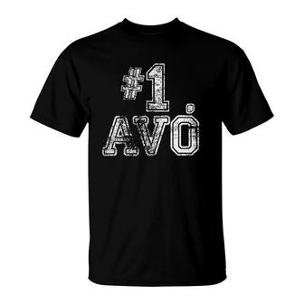 1 Avo - Number One Father's Mother's Day Gift Tee T-Shirt | Mazezy