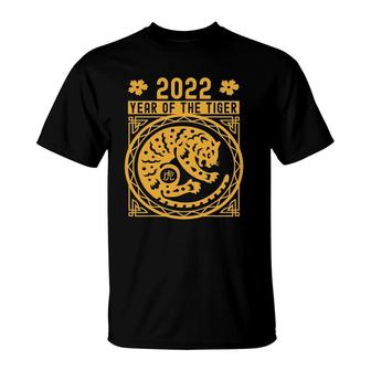 2022 Chinese Zodiac Year Of The Tiger Chinese New Year 2022 Ver2 T-Shirt | Mazezy