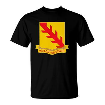 32Nd Armor Regiment Victory Or Death T-Shirt | Mazezy